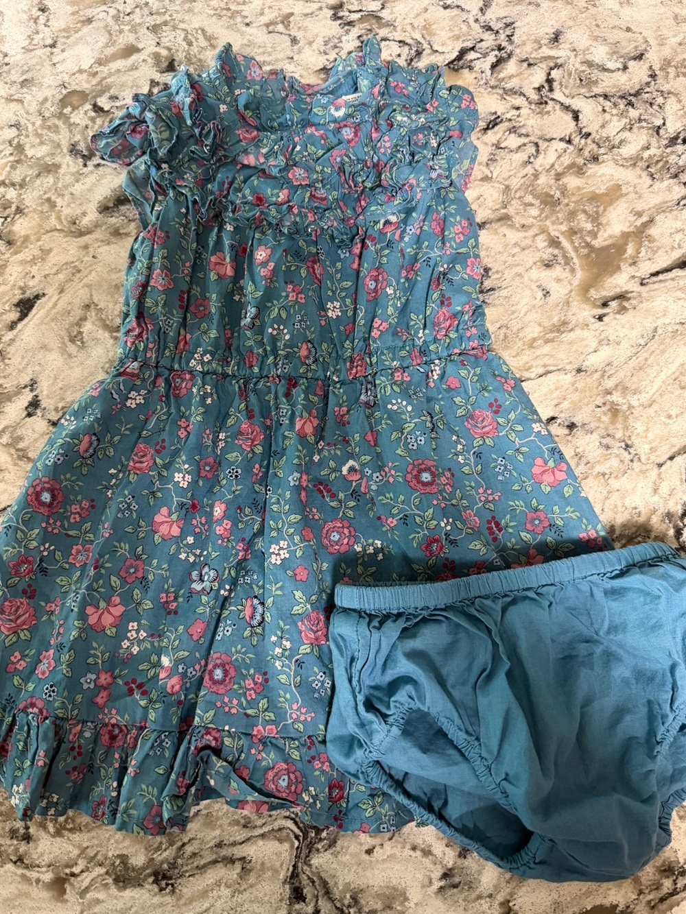 Janie and Jack Floral Toddler Girl Dress 18-24 months